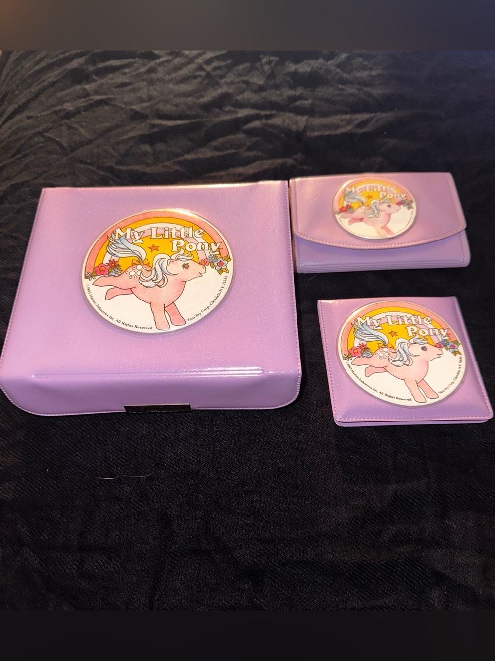 Vintage 1983 Hasbro My Little Pony 3 piece set